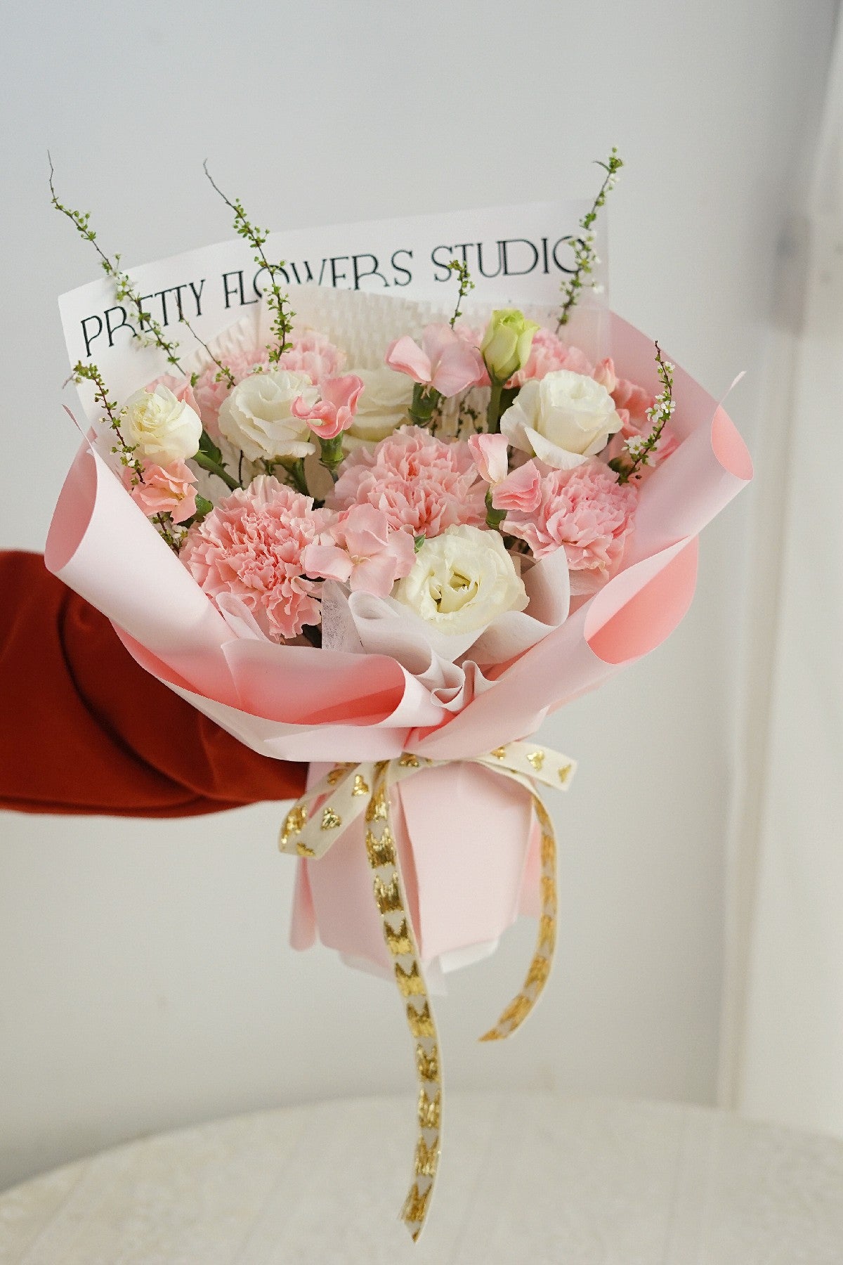 Best Love For Mum Carnation Bouquet