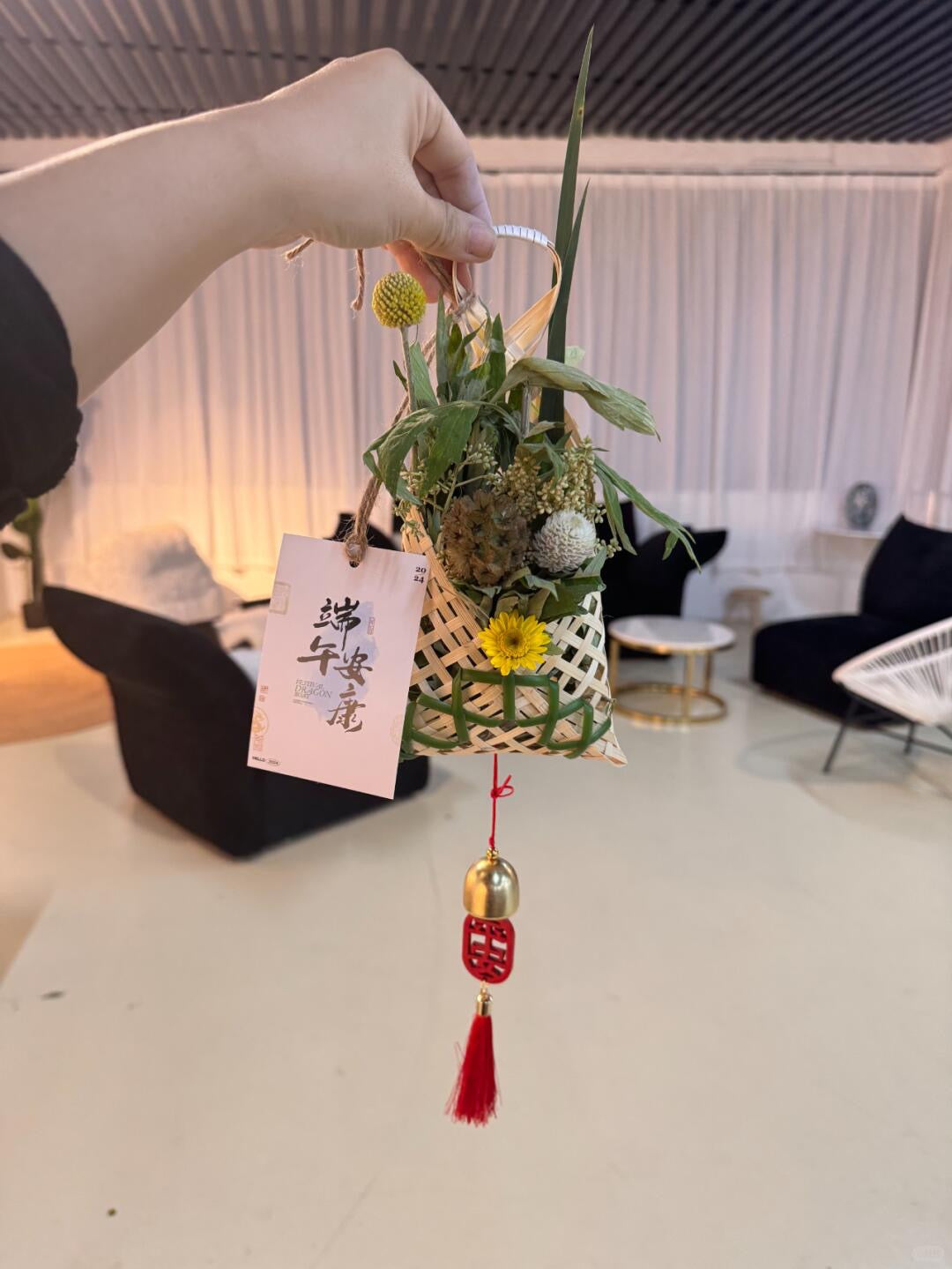 Mugwort Door Hanging 艾草门挂 ｜ Festival Boutique