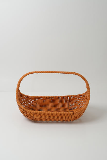 Handmade Woven Rattan Flower& Fruit Basket｜V005