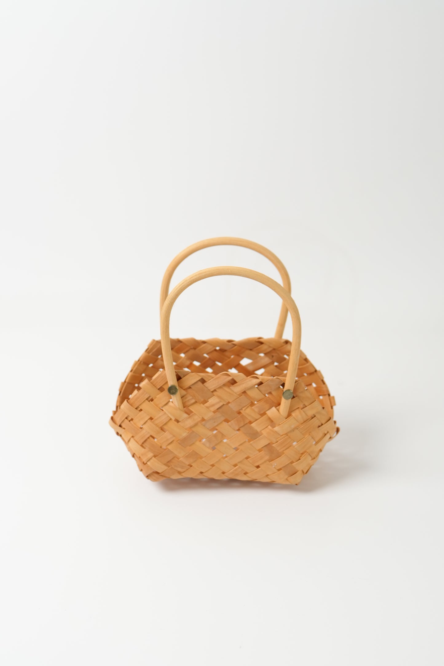 Handmade Woven Rattan Flower Basket｜V009