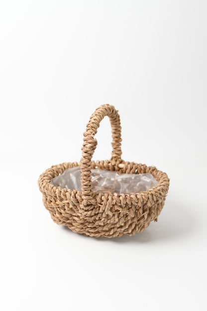 Handmade Woven Rattan Flower & Friut Basket｜V014