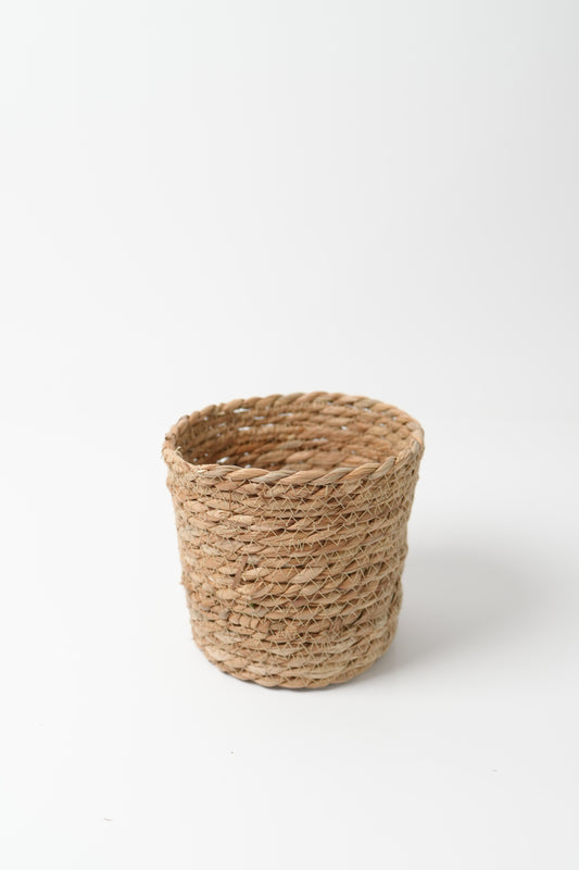 Handmade Woven Rattan Flower Basket｜V016