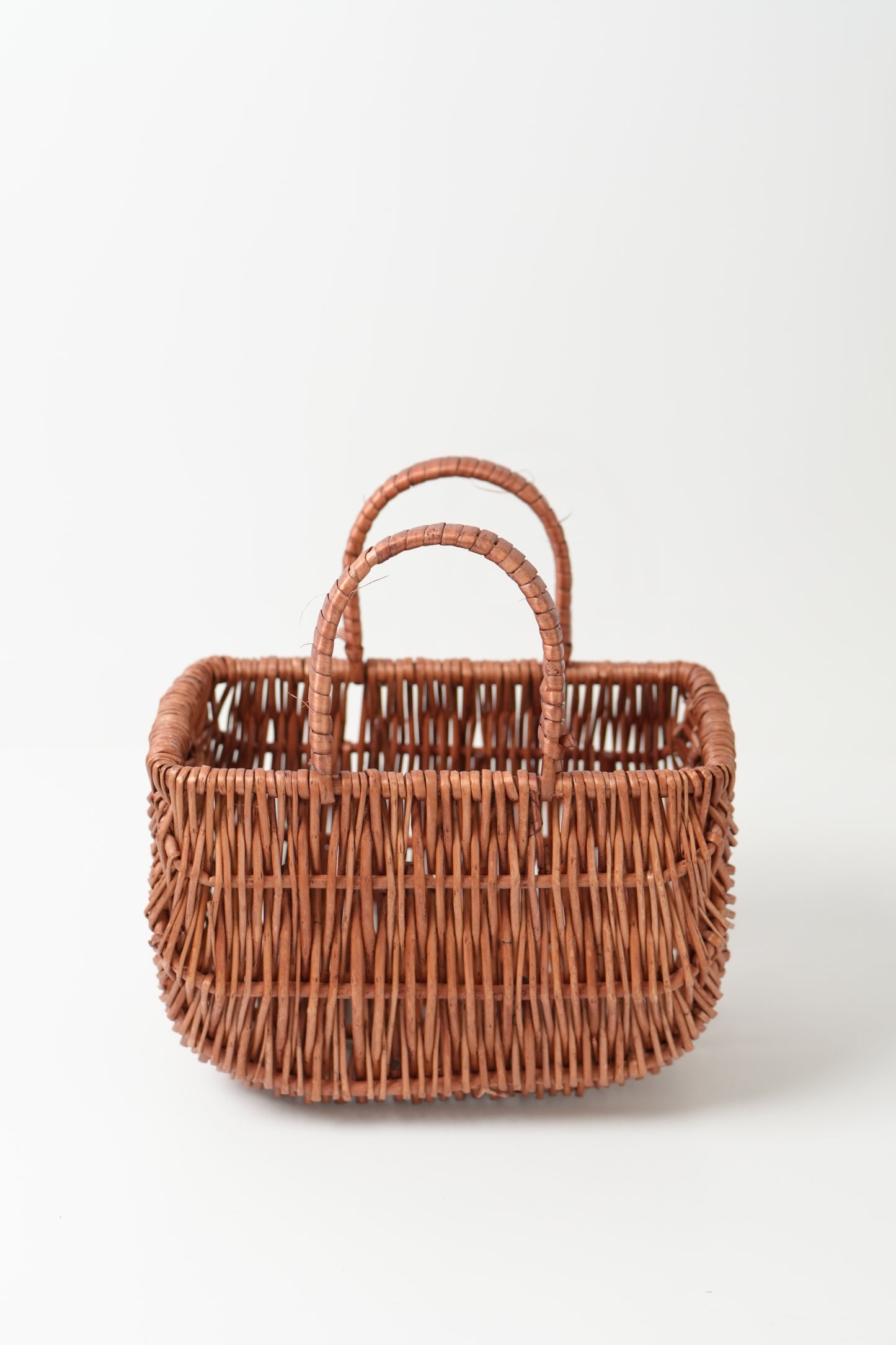 Handmade Woven Rattan Flower Basket｜V020