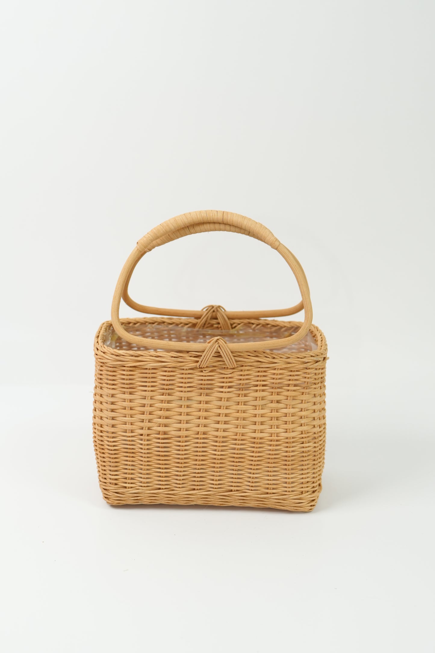 Handmade Woven Rattan Flower Basket｜V023