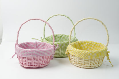 Handmade Woven Rattan Flower& Fruit Basket｜V024
