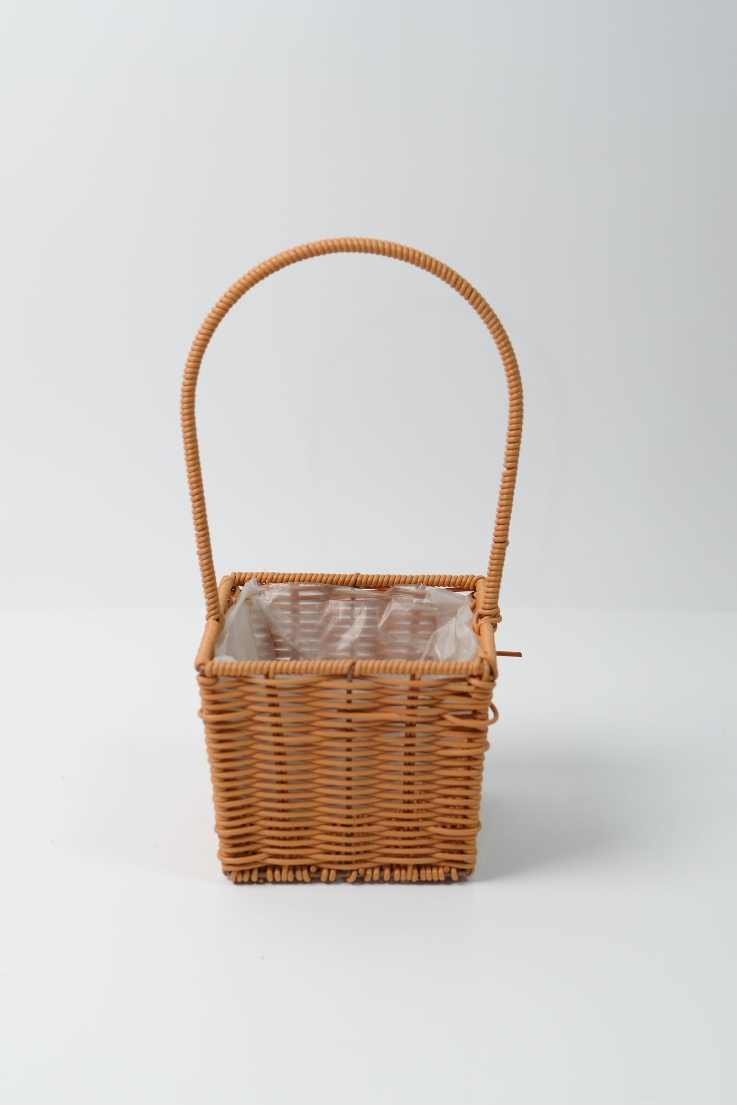 Handmade Woven Rattan Flower Basket｜V028