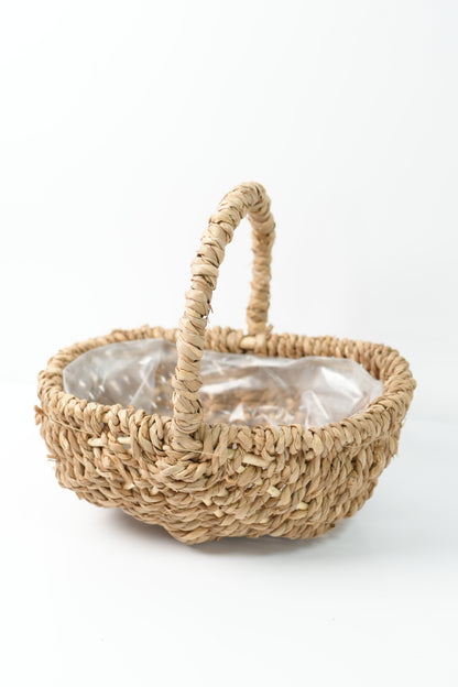 Handmade Woven Rattan Flower & Friut Basket｜V014