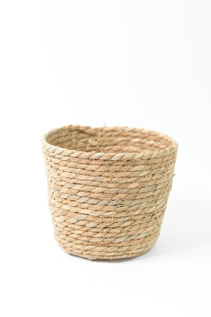 Handmade Woven Rattan Flower Basket｜V016