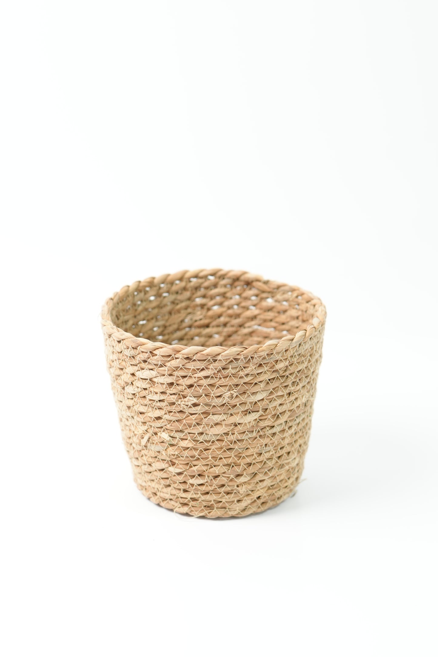 Handmade Woven Rattan Flower Basket｜V016