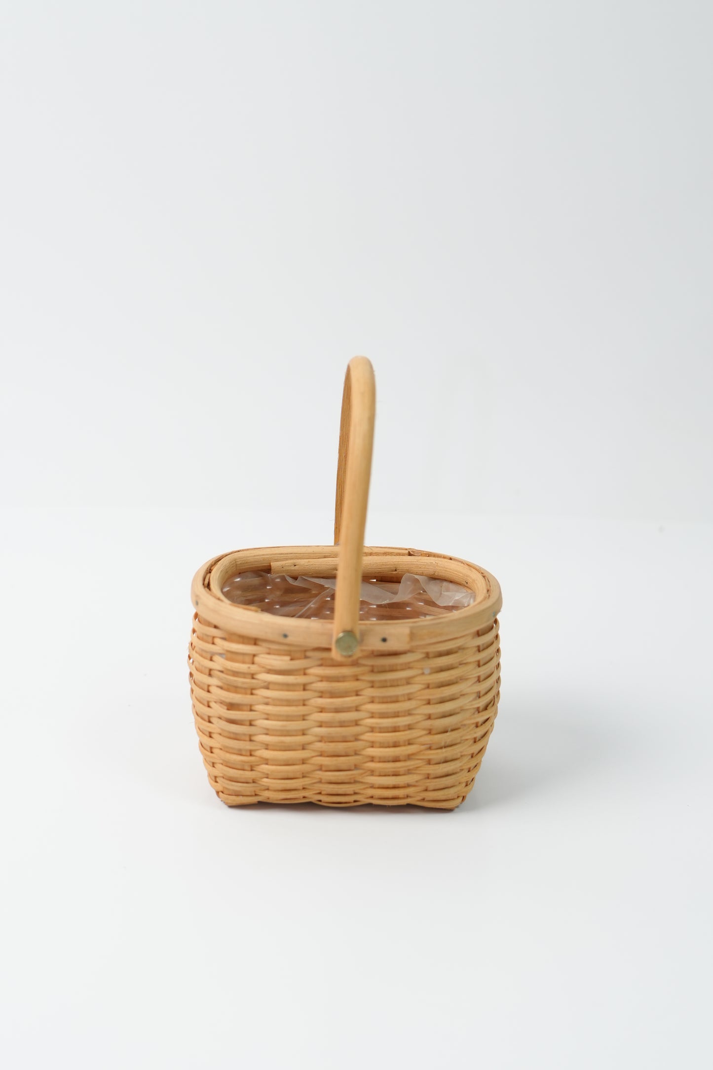 Handmade Woven Rattan Flower Basket｜V030