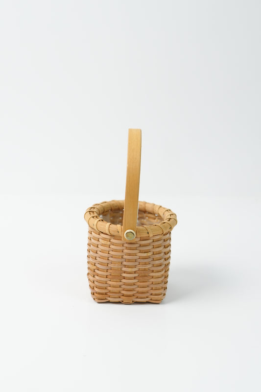 Handmade Woven Rattan Flower Basket｜V030