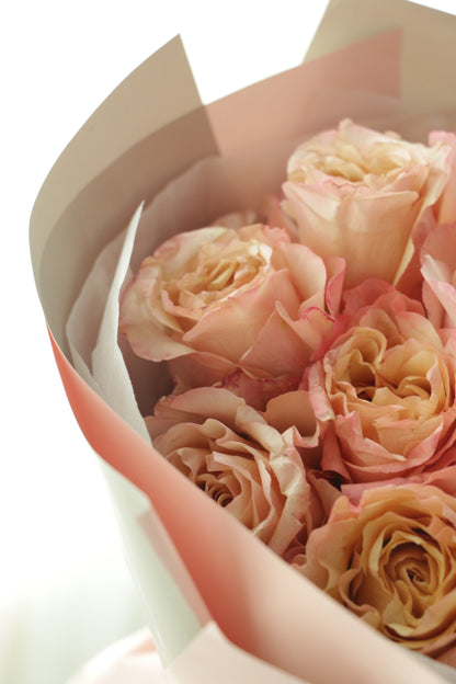 19 Roses Sunny Warm ｜Rose Bouquet