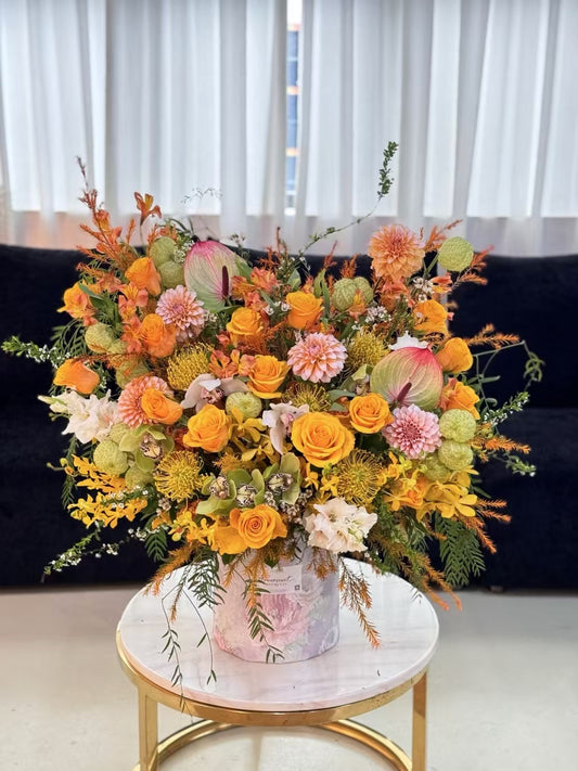 Amber Glow ｜Flower Box