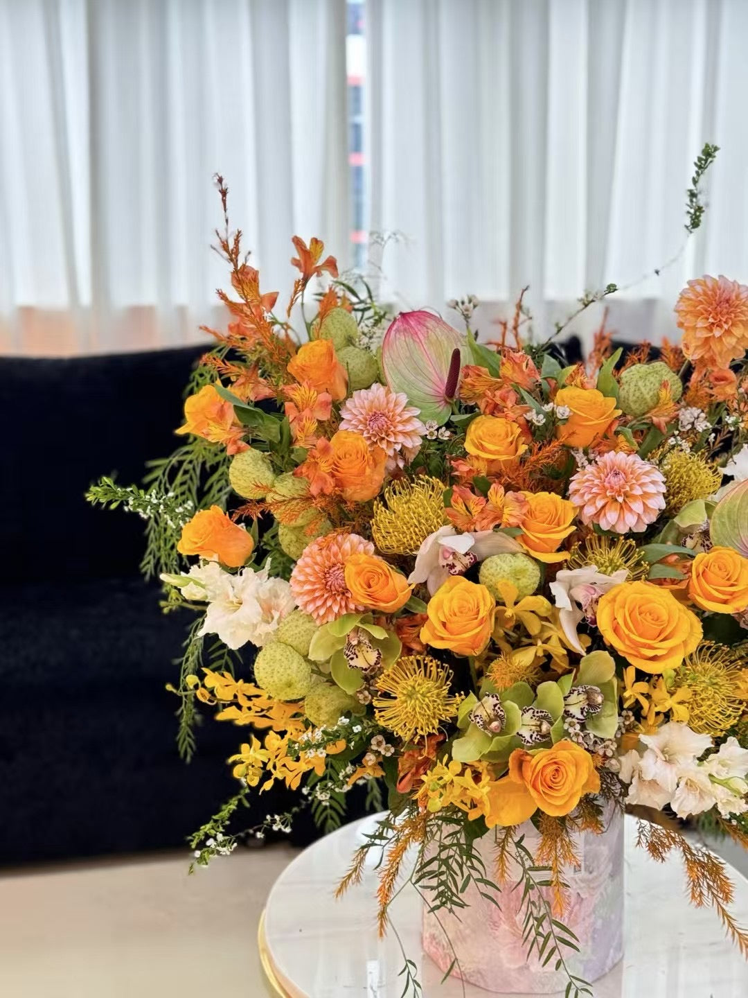 Amber Glow ｜Flower Box