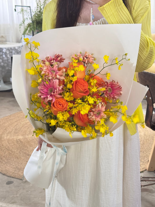 Orange Summer- Omakase Bouquet